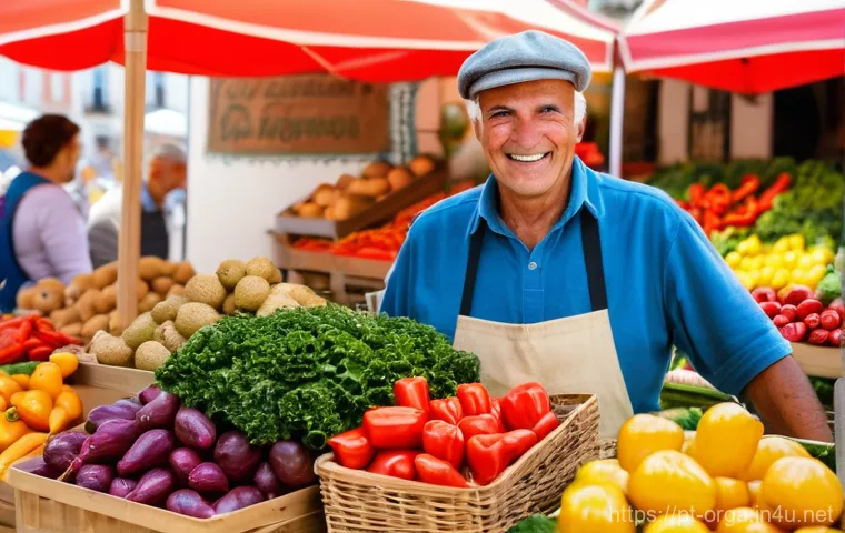 유기농업관리사 시험과 유기농법 실습 연계 - **Prompt:** A vibrant and serene organic farm in the heart of the Portuguese countryside during gold... 유기농업관리사 시험과 유기농법 실습 연계 - **Prompt:** A vibrant and serene organic farm in the heart of the Portuguese countryside during gold...
